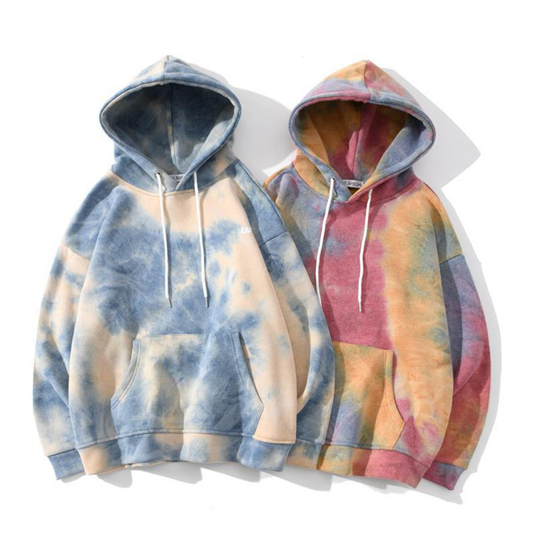 Felpe con cappuccio Tie Dye