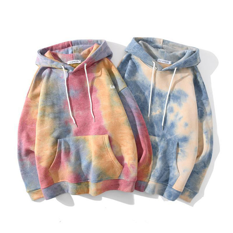 Felpe con cappuccio Tie Dye