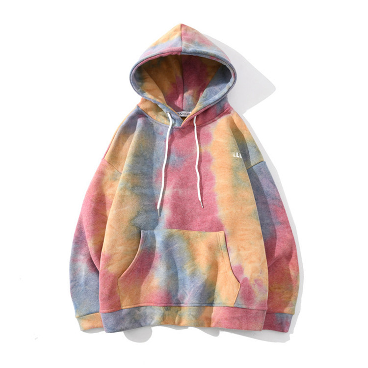 Felpe con cappuccio Tie Dye